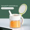 Camellia 3-Piece Glass Seasoning Jar Set