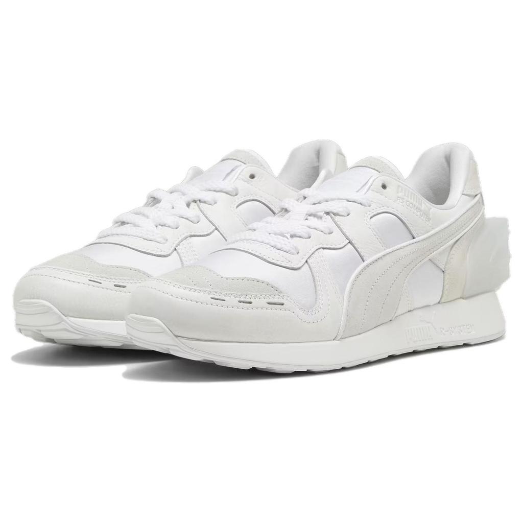 Puma Rs-100 Comfortable Daily Low-Top Lifestyle Shoes Unisex Sneakers White Gray 397403-01
