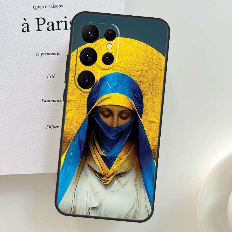 Ukrainian Flag Case For Samsung Galaxy S26 Ultra S25 S24 S23 S22 S21 S10 Plus S20 FE S25 Ultra Phone Cover