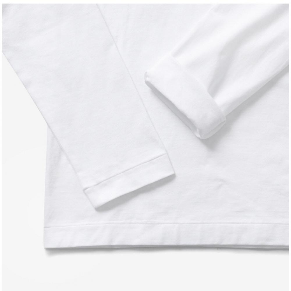 Comme Des Gar Ons Play Red Heart Wappen Long Sleeve Tee Ax T118 051