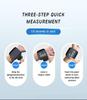 LED Wrist Blood Pressure Monitor - Fully Automatic Electronic Home Medical Device with Rechargeable Battery