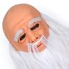 Funny Realistic Old Man Latex Mask Head Headgear Human Wrinkle Face Disguise Novelty