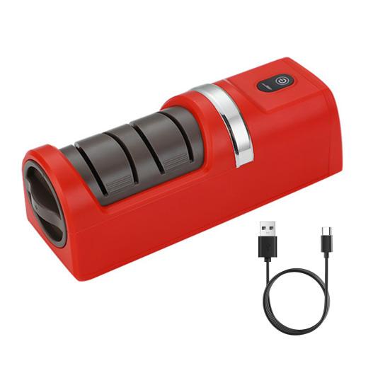 Electric Knife Sharpener Automatic Knife Sharpener Abrasives for Quick with Diamond Double Sided Sharpening Polishing Professional