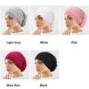 Elegant Headscarf Hat Lace Edge Women's Hijabs Flower Design Pullover Hat  Women Headwear