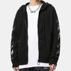 OFF WHITE Bluza z kapturem na zamek Caravaggio Square Slim OMBE001S20E300051088