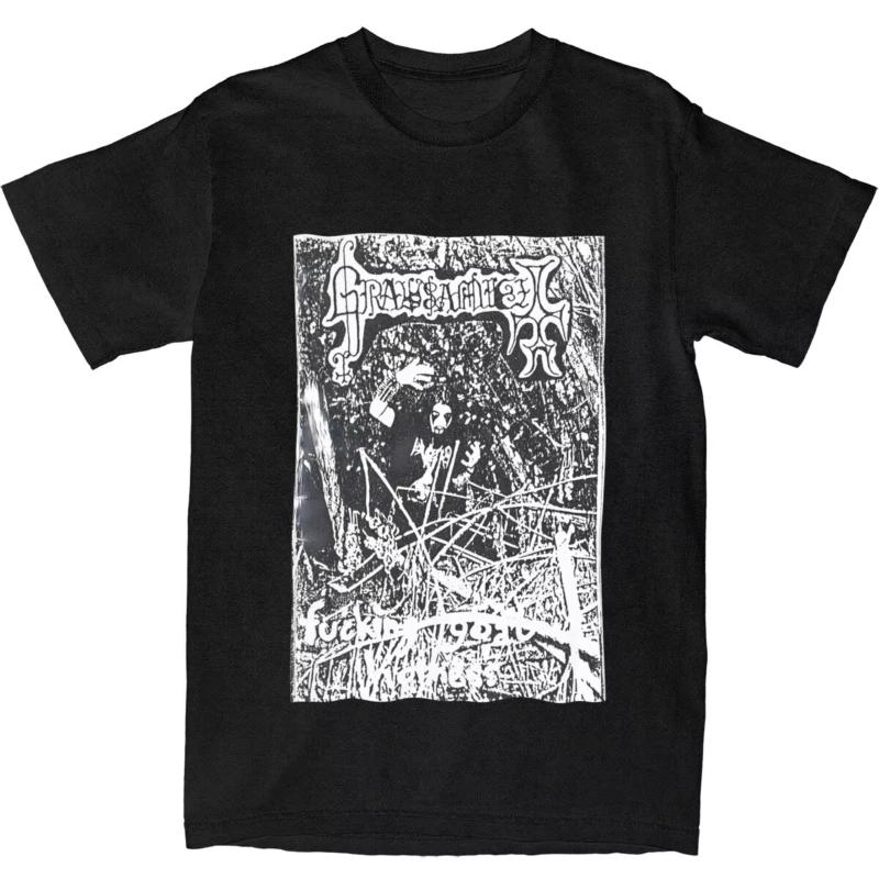 Men Women T-Shirt Grausamkeit Music Black Metal Gothic T Shirts Popular Summer Tee Shirt Funny Casual 100 Cotton Tops Plus Size