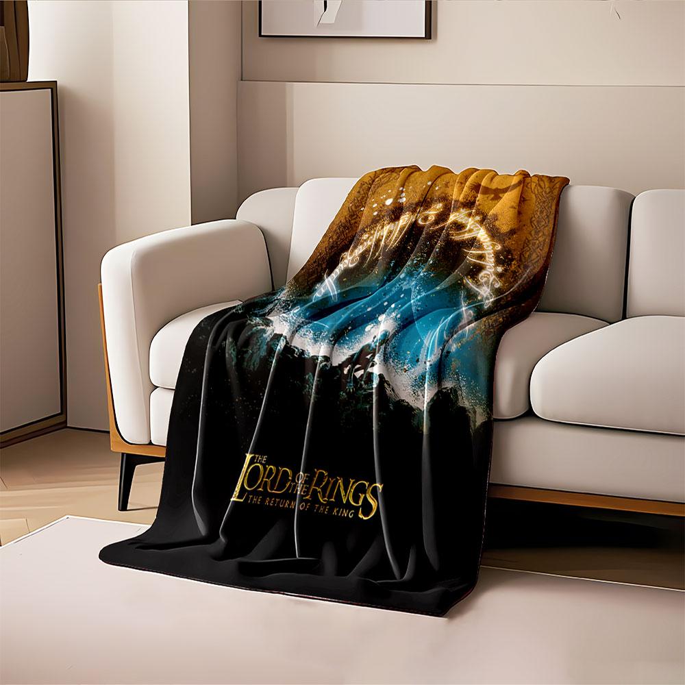 Lord of the Rings Blanket for All Seasons Blanket Lunch Break Throw Gift