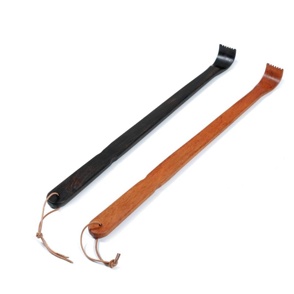 Rosewood Zitan Solid Wood Back Scratcher – Purple Itching Relief Tool