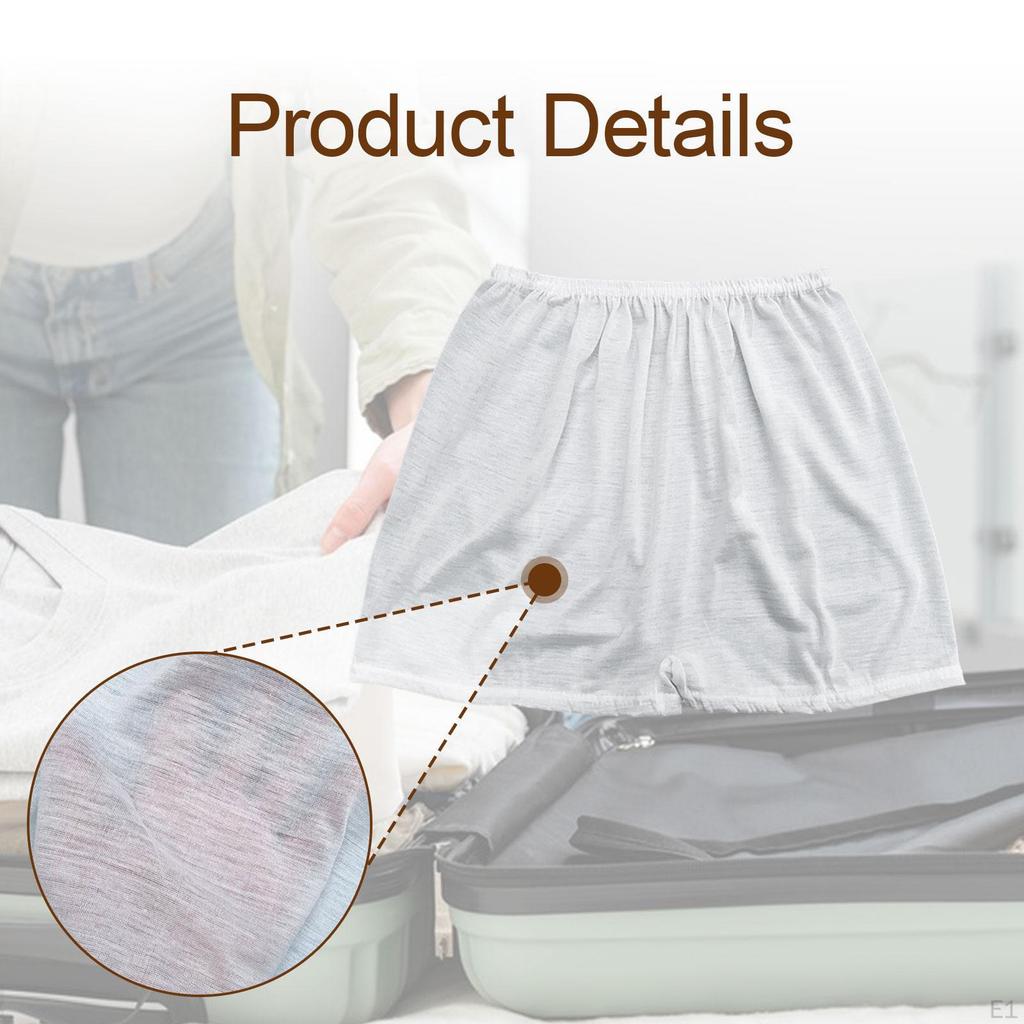 10x Portable Briefs Soft Breathable Travel Panties for SPA Traveling Fitness