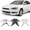 Carbon Fiber Universal Car Shark Gills Fender Side Air Flow Outlet Vent Decoration Sticker Trim Cover Decal Car Styling