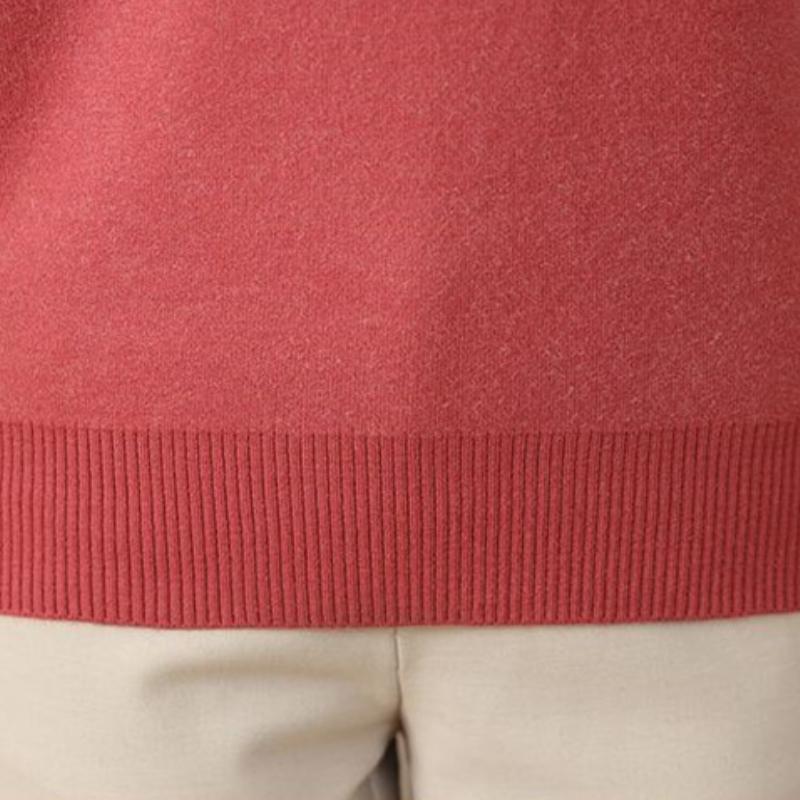 Women Winter Sweater High End Fashion Plush Tnicken Warm Knitted Pullover Middle-aged Women Elegant Jumper Femme Knitwear