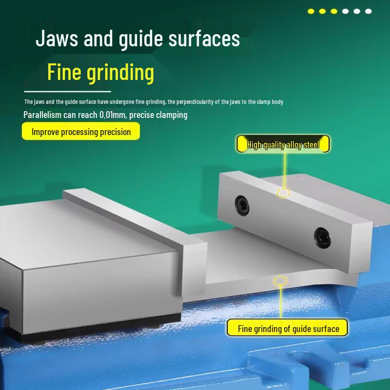 Jun Ding Ying 4-inch High-Precision Pneumatic Bench Vise