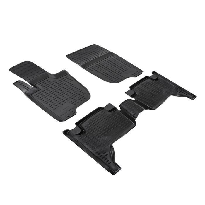 J&amp;J AUTOMOTIVE | Tapis De Sol En Caoutchouc 3D Exclusive Pour Mitsubishi L-200 4-Porte 2006-2015