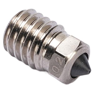 3PCS Extruder Hotend Nozzles High   Hardened Steel Nozzle Replacement for     3D Printer