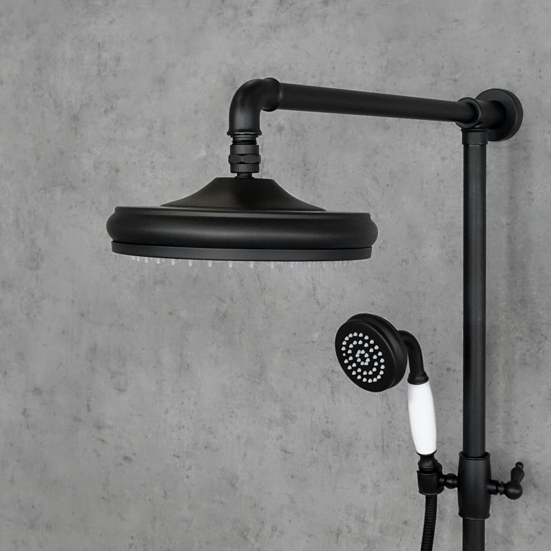 HEREFORD 3 Black Shower Faucet