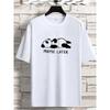European Sizes Spring and Summer Short-sleeved T-shirt American Fashion Fashion Label Printed Men's Youth