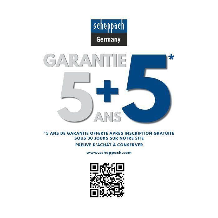 Aspirateur Injecteur Extracteur eau et poussière SCHEPPACH SprayVac20 - 1600W - Cuve Inox - Gris - 5 en 1