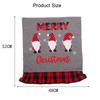 Christmas Chair Covers, 1pc Dining Kitchen Chair Cover Christmas Chair Back Cover for Christmas Party Dinner Seat Covers Decor