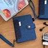 A7 Retro Denim Notebook Refillable Loose Leaf Handwritten Diary Reusable Casing Thick Paper Planner Journal Notebook Student