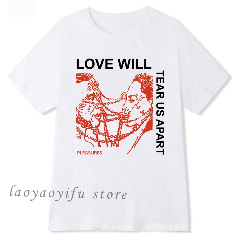 Men T Shirt Lil Peep Peep Love Will Tear Us Apart Graphic Tshirts Women Men Oversized Tee Harajuku Hip Hop Tops Summer XS-4XL