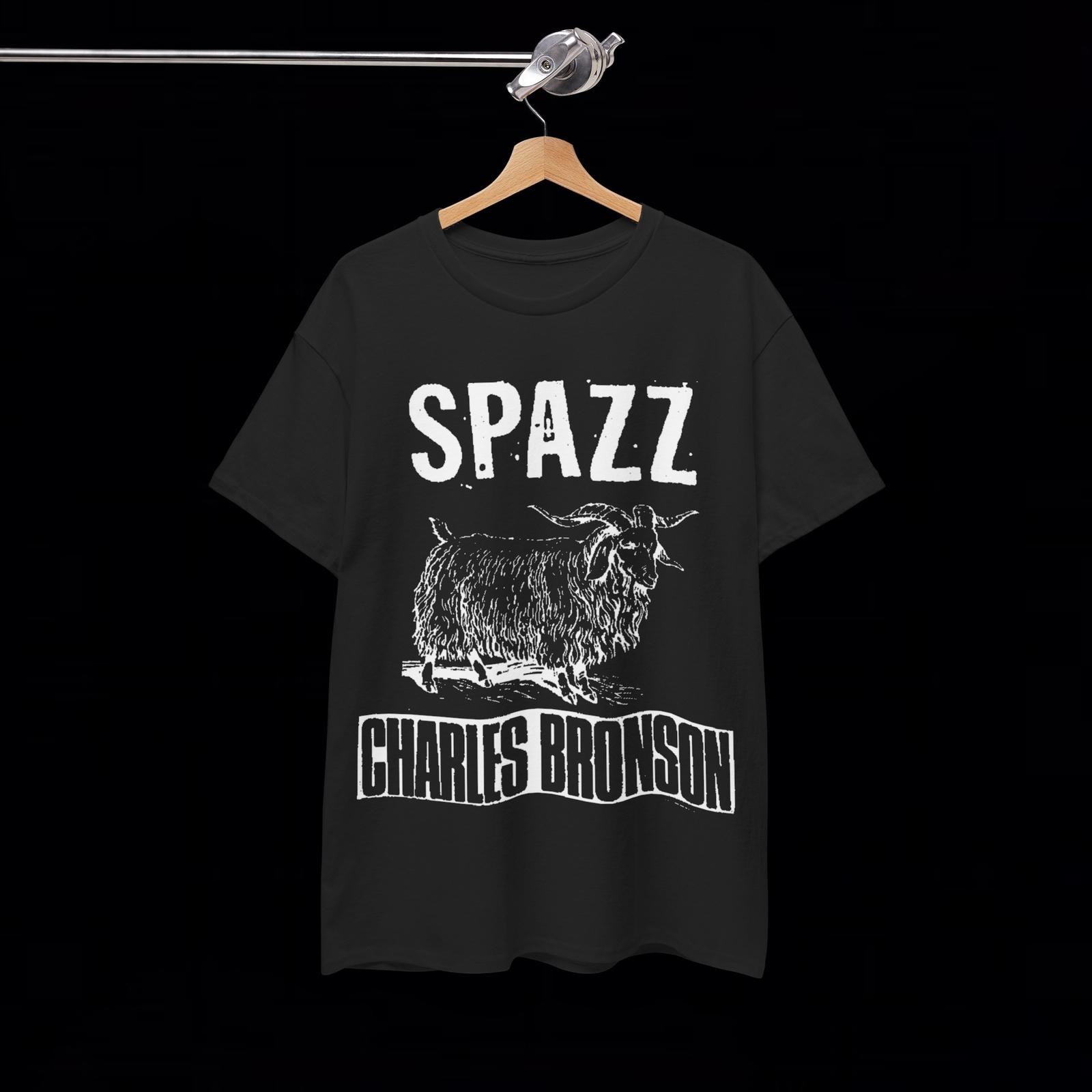 Spazz Charles Bronson Split T Shirt Power Violence Vintage Crust Grind Mincecore M