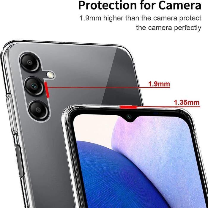 Coque de protection - samsung - galaxy a15 - souple - silicone - transparent