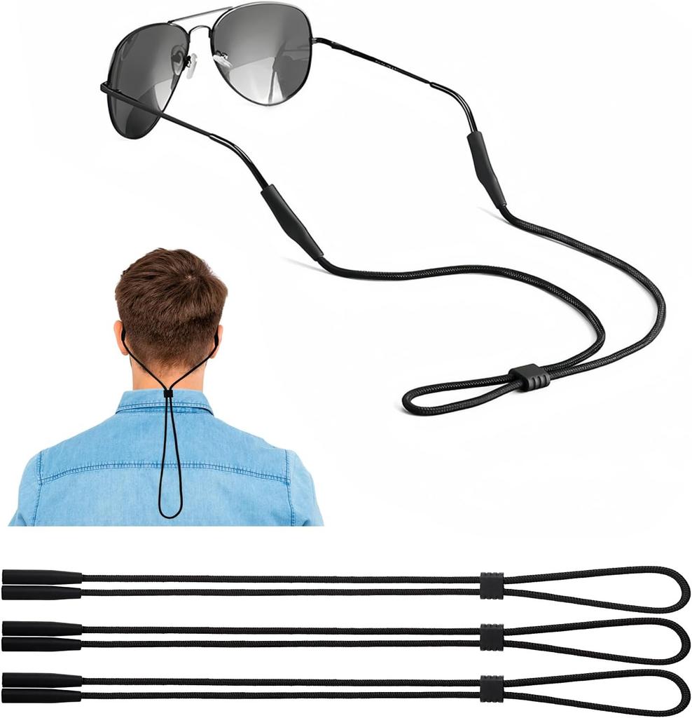 Eye Glasses Holder Strap - Sunglasses Straps Cords for Men Women - Eyeglass Holders Around Neck  String Lanyard Retainer