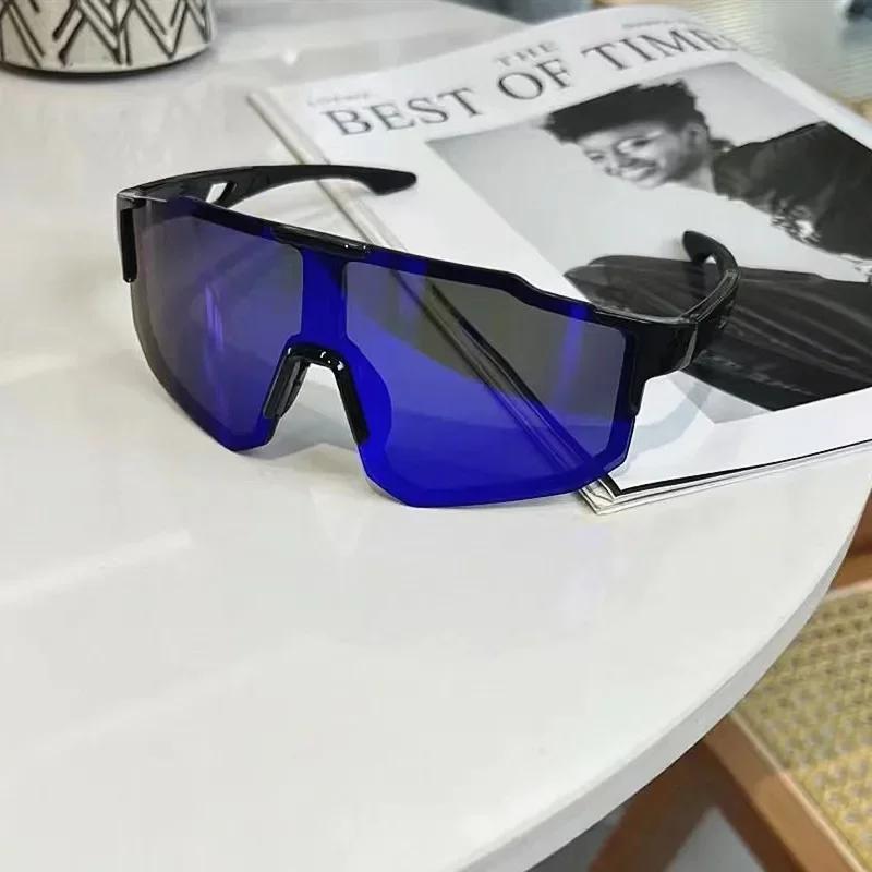 

Outdoor Sports Hiking Skiing Cycling Glasses Man Windproof UV Protection Sunglasses European Big Frame Eyewear 1PC