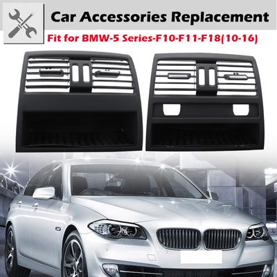 Auto Hinten AC Vent Grille Panel Mittelarmlehne Zurück Air Outlet Abdeckung Fit Für BMW 5 Series F10 F11 520 525 528 530 535
