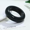 European and American exaggerated heavy industry smudged marble pattern resin bracelet geometric round bracelet does not fade jewelry
