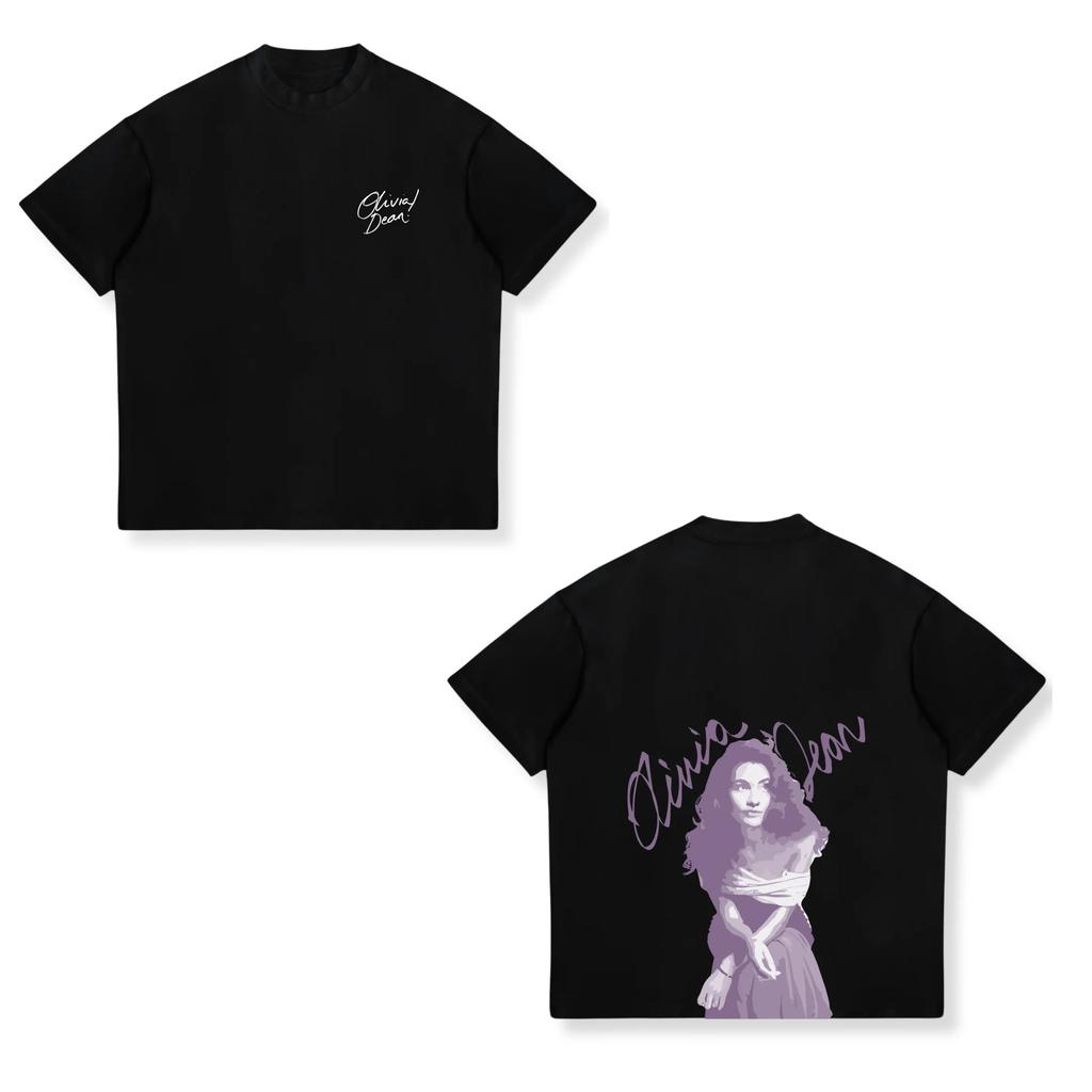 Uk Singer Olivia Dean Merch 2026 Unisex Tshirt Unisex Short Sleeve Tops Fashion Tee Clothes Causal Y2K Tops Cotton