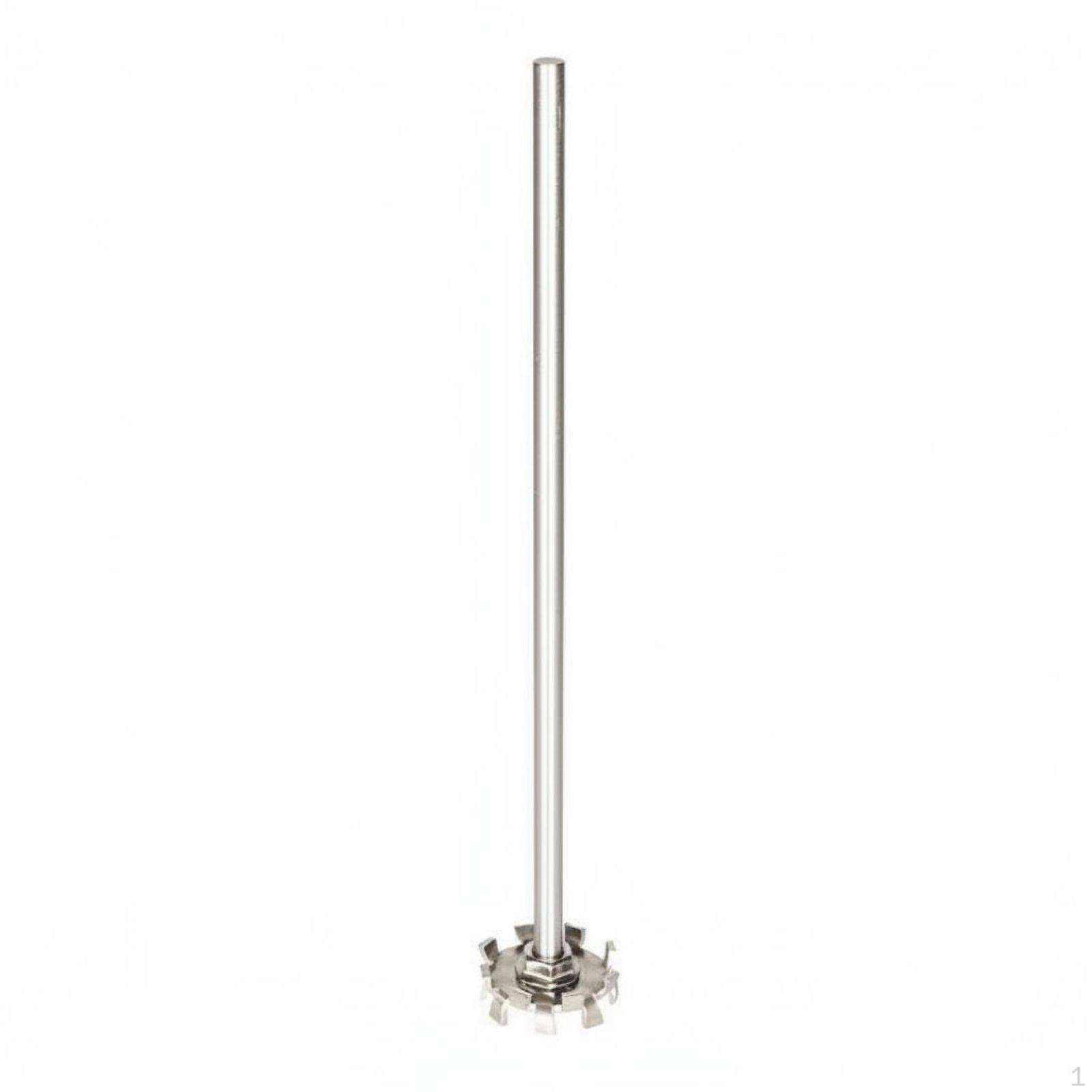 rotary Stirrer Paddle Resistant 2 Pitched Impeller sturdy Stirring Rod for Chemical Engineers, 3CM