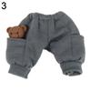 Obitsu11 Clothes Fashion Printing Tops Sweatshirt Work Style Trousers Casual Pants For OB11 Doll Clothes Accessories Kids Toys