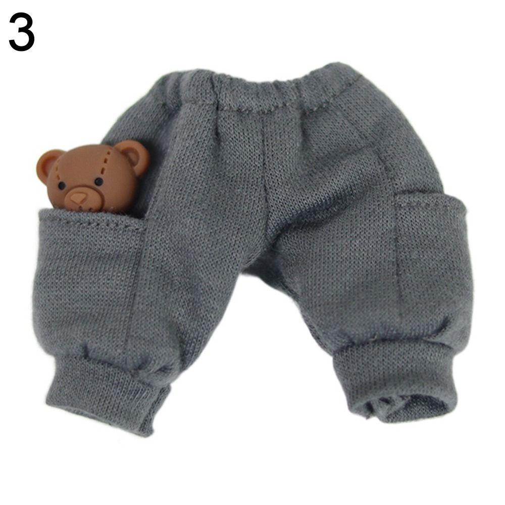 Obitsu11 Clothes Fashion Printing Tops Sweatshirt Work Style Trousers Casual Pants For OB11 Doll Clothes Accessories Kids Toys