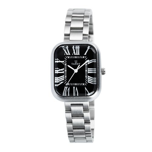 [TANDY] TANDY Classic Couple Metal Wristwatch Women s Black T-3923 FREE