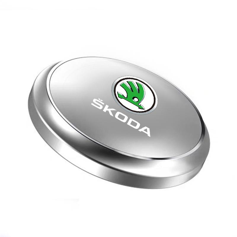 1Pcs Car Air Freshener Cologne Fragrance Mini Diffuser Fresh Smell Adornos For Skoda Octavia Superb Rapid Kodiaq Karoq Fabia Kamiq Roomster Citigo