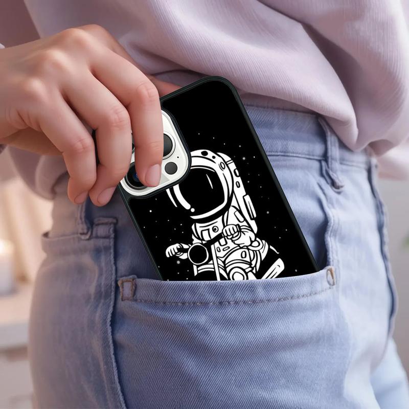 Sky Space planet Moon stars Phone Case For iPhone 17 Air 15 16e 14 13 Pro Max Coque 12 11 Pro Max PLUS cover