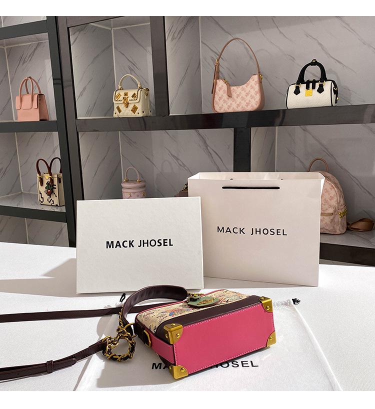 2024 High-End Graffiti Design Ketten-Bucket-Bag