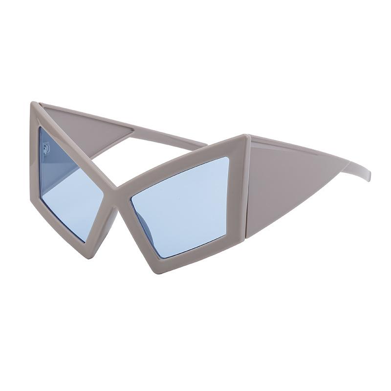 Trendy Cat-Eye Sunglasses: European & American Hip-Hop Style for Beach Parties