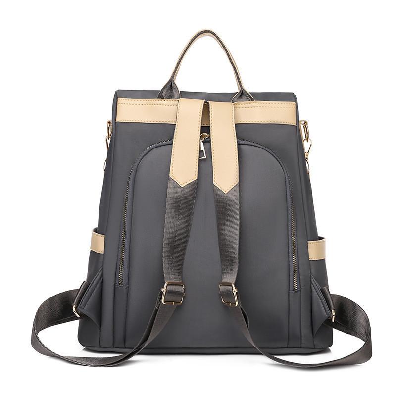 IELGY Ladies Casual Backpack, Stylish Oxford Anti-theft Travel Backpack