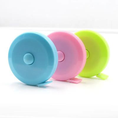 Mini 150cm Measure Keychain Tape Measure Gift Ruler Delicate Retractable Ruler Keyring Gauging Tool Home