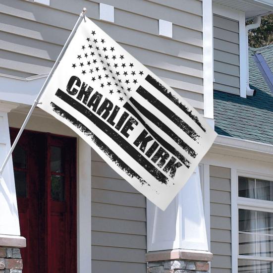 Yousheng Charlie Flag Anti-Wind Double Sided Freedom Banner UV Resistant Patriotic Garden Flag for Outdoor Decoration