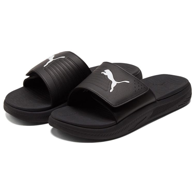 Puma Softride Slide Černá Bílá Pánské Tenisky 382112-01