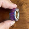 Tire Paragraph Ring Ratchet Wheel Mechanical Slider Edc Fidget Pushing Plate Flywheel Relieve Stress Relief Toy Anti Anxiety