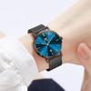 OLEVS Women's Watch Fashion Analog Watch Simple Dial Waterproof Milanese Mesh Band