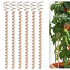 6/8/10Pcs Wood Rod Electro Culture Copper Wire 12-inch Electric Grow Antennas  Garden Plants