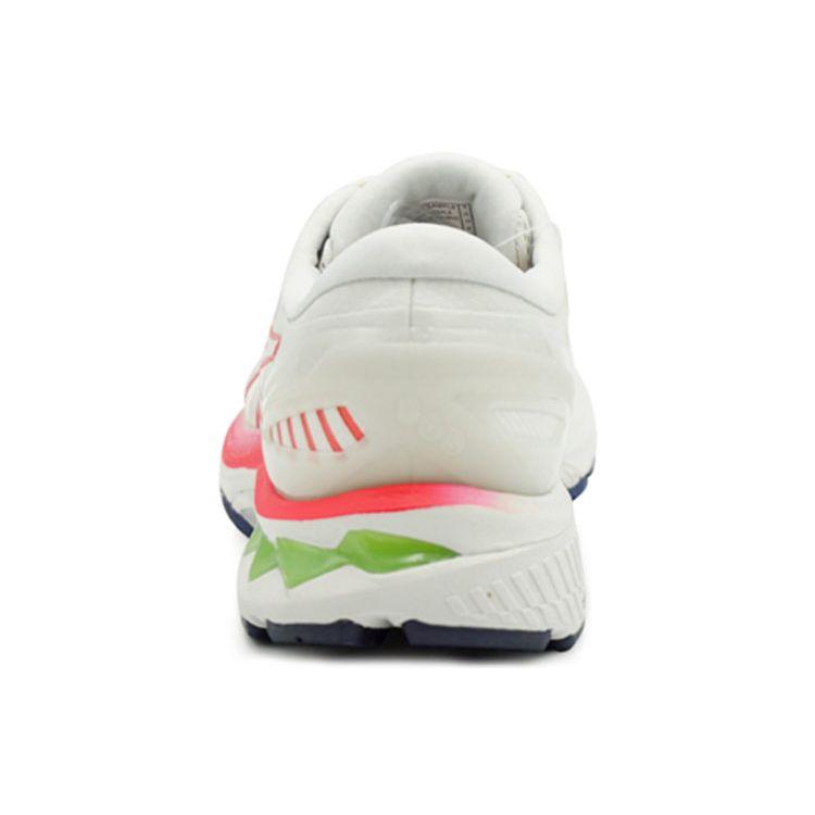 Asics Gel-Kayano 27 Marathon Cushioning Protection Limited Edition Low-Top Running Shoes Men sneaker White Red 1011B284-100