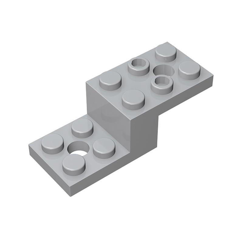 

Non-Toxic Moc 10Pcs 11215 Bracket 5X2X1 Building Blocks Kit 1/3 With 2 Holes Bricks Particle Educational Toys Children Birthday Xmas Gift