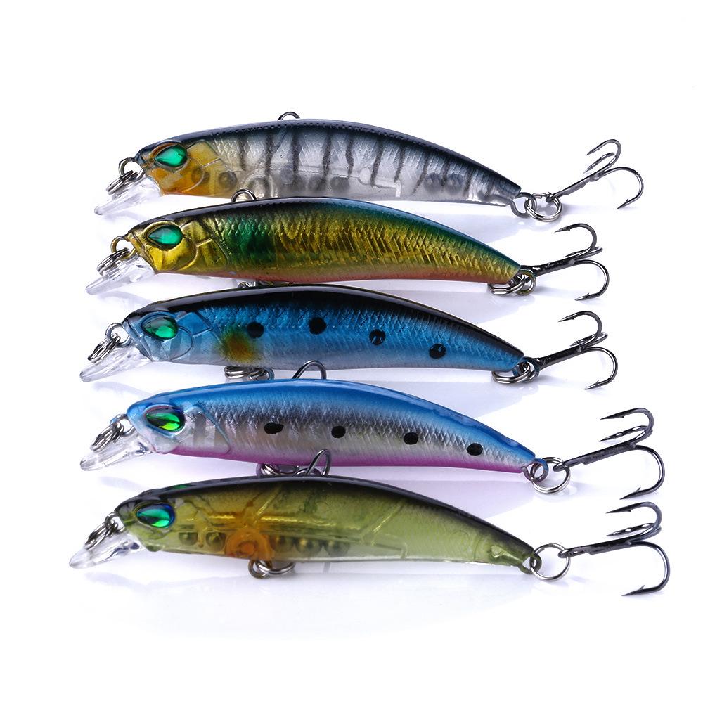 Hengjia Pomalá potápivá mikro nástraha Minnow pro boleny a okouny