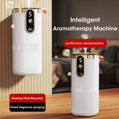 Mini-Aromatherapie-Maschine, intelligenter Diffusor für ätherische Öle, USB-Aufladung, fünfstufige Einstellung, Raum-Toiletten-Luftbefeuchtung